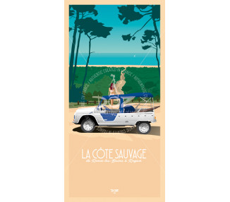 Postcard La Côte Sauvage - Charente Maritime