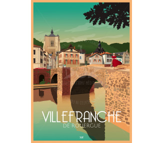 Affiche DOZ Villefranche-de-Rouergue