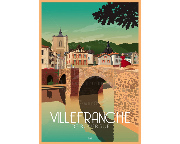 Affiche DOZ Villefranche-de-Rouergue