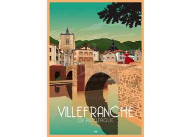 Affiche DOZ Villefranche-de-Rouergue