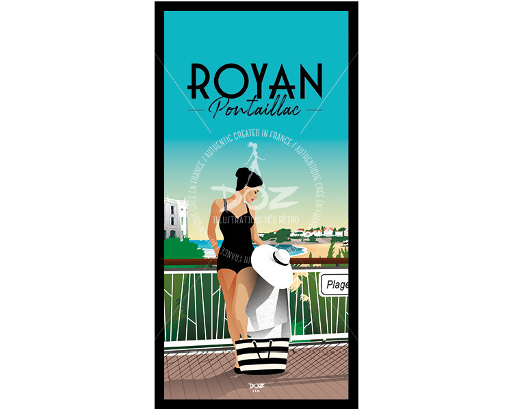 Carte postale - Royan Pontaillac Carte postale - Royan Pontaillac