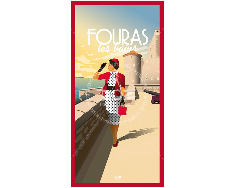 Carte postale Fouras Les Bains