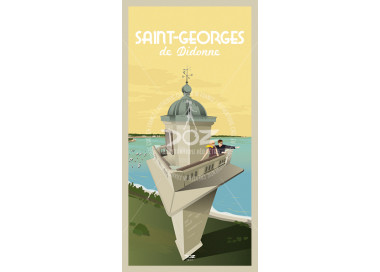 Postcard Saint Georges de Didonne - The lighthouse