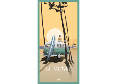 Carte postale - La Palmyre combi