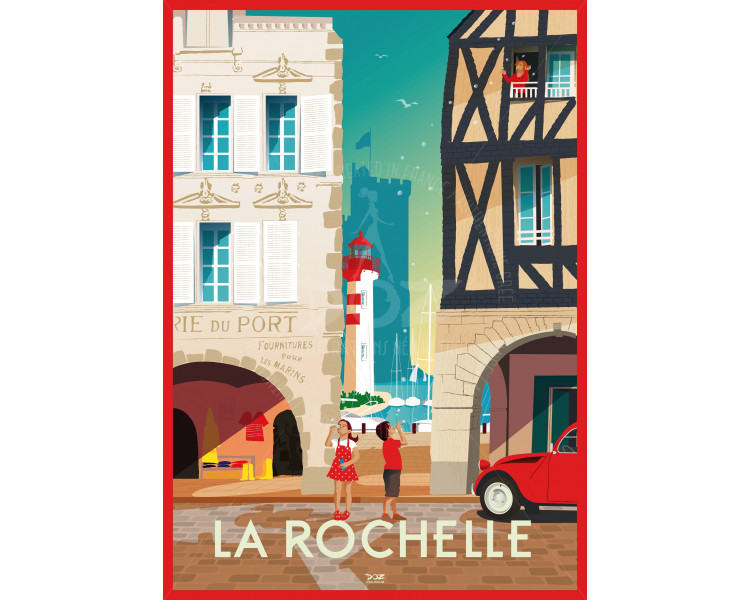 Affiche DOZ La Rochelle les Arcades Affiche DOZ La Rochelle les Arcades