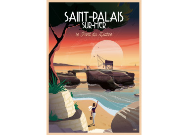 Affiche DOZ Saint-Palais-sur-Mer Le pont du Diable
