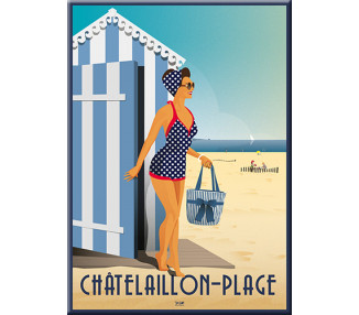 Magnet Châtelaillon-plage - La Cabine