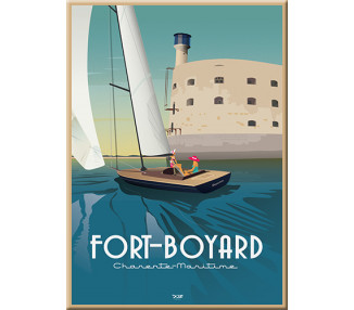 Magnet - Fort Boyard - voilier
