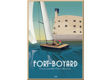Magnet - Fort Boyard - voilier