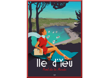 Magnet l'Ile d'Yeu - Le port de la Meule