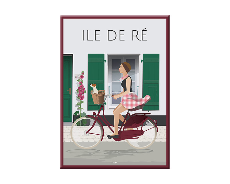 Magnet Ile de Ré - Vélo Magnet Ile de Ré - Vélo