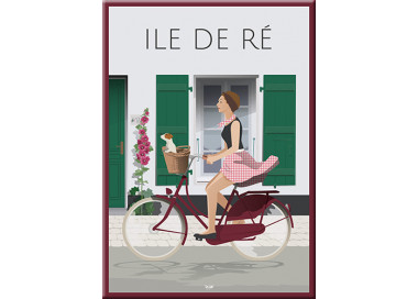 Magnet Ile de Ré - Vélo