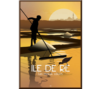 Magnet Ile de Ré - Les Marais Salants