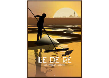 Magnet Ile de Ré - Les Marais Salants