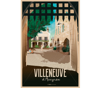 Affiche DOZ Villefranche-de-Rouergue