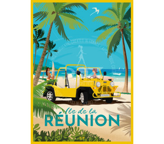 Affiche DOZ - Ile de la Réunion - NoSmoke Surf