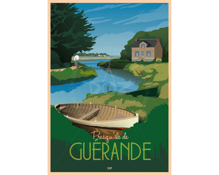 Affiche DOZ La Presqu’ile de Guérande