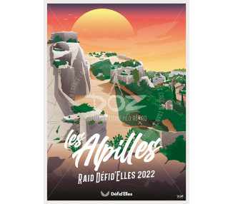 Affiche DOZ - Les Alpilles