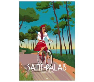 Affiche DOZ Saint-Palais-Sur-Mer - La Grande Côte