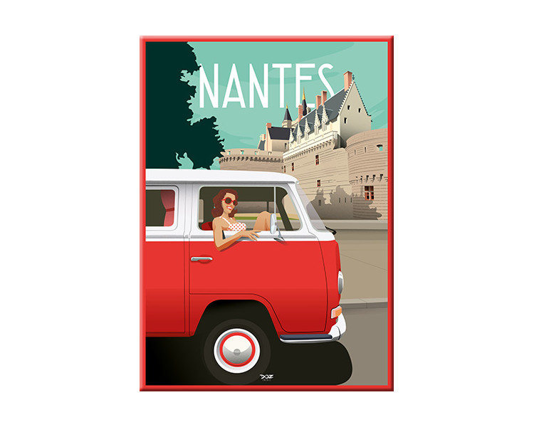 Magnet - Nantes Chateau et combi Magnet - Nantes Chateau et combi