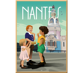 Magnet - Nantes Tour Lu et les enfants