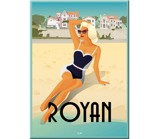 Magnet - Royan - la Baigneuse