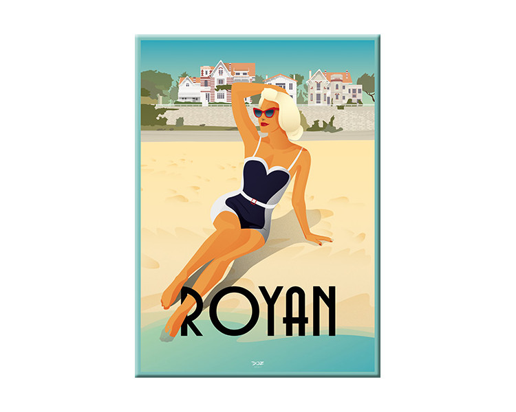 Magnet - Royan - la Baigneuse