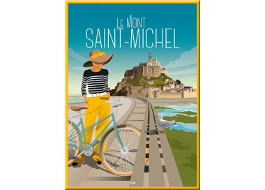 Magnet - Mont-Saint-Michel - vélo