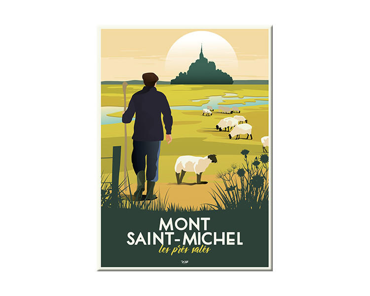 Magnet - Mont-Saint-Michel - les prés salés