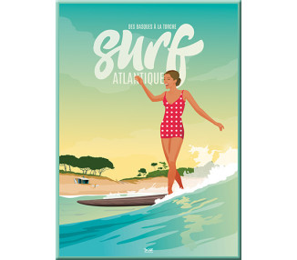 Magnet - Surf Atlantique