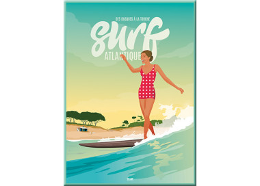 Magnet - Surf Atlantique