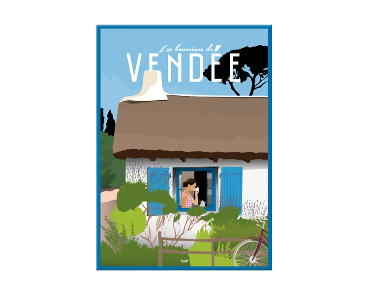 Magnet - La Vendée - les bourrines