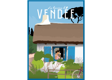 Magnet - La Vendée - les bourrines