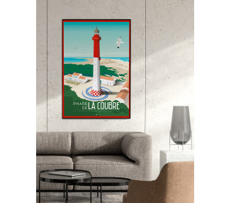 poster-doz-phare-de-la-coubre-sky-view