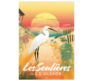 Poster DOZ - Ile d'Oléron - Les Seulières