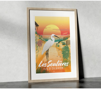 Affiche DOZ - Ile d'Oléron - Les Seulières