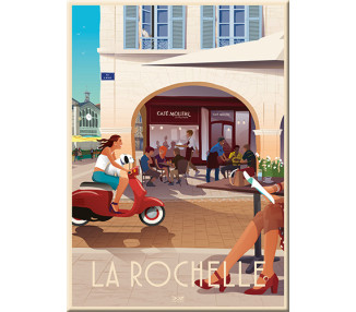 Magnet - La Rochelle - Molière, marché et rue du Minage