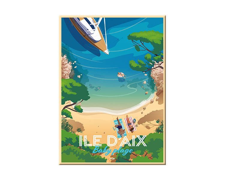 Magnet - Ile d'Aix - Baby Plage