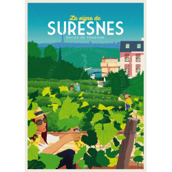 Affiche DOZ les vignes de Suresnes