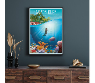 Affiche DOZ Guadeloupe - La plongée