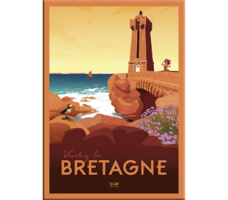 Magnet - Côte de Granit Rose - Bretagne