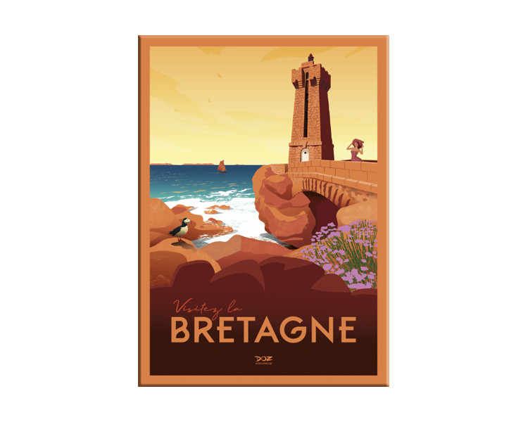 Magnet - Côte de Granit Rose - Bretagne
