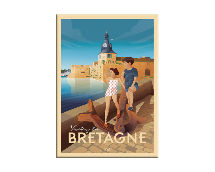 Magnet - Bretagne - Concarneau Magnet - Bretagne - Concarneau