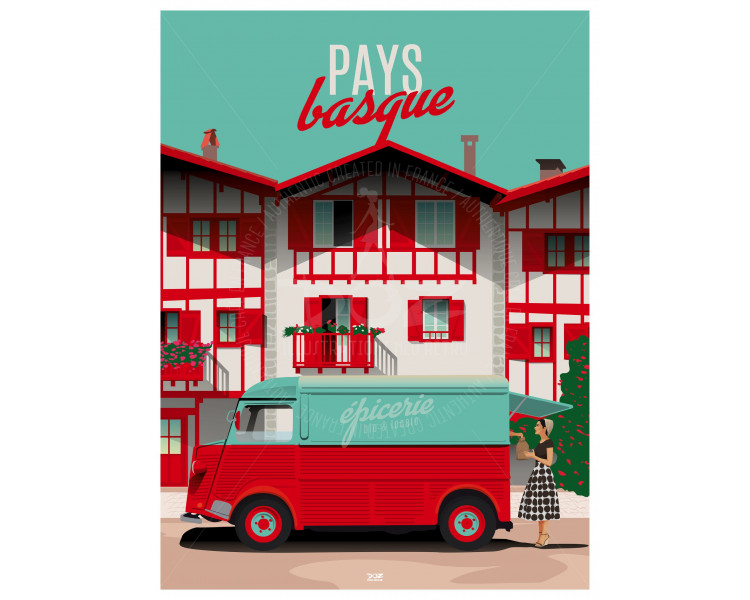 Affiche DOZ Pays Basque