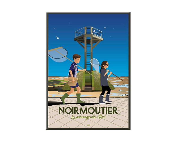 Magnet DOZ - Noirmoutier - Passage du Gois Magnet DOZ - Noirmoutier - Passage du Gois