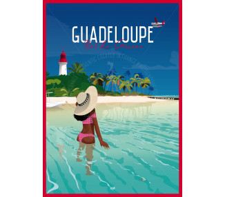 Affiche DOZ Guadeloupe - Ilet du Gosier