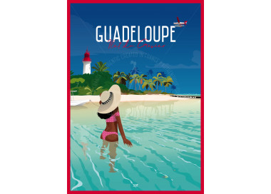 Poster DOZ Guadeloupe - Ilet du Gosier