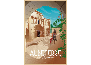 Poster DOZ - Aubeterre-sur-Dronne - alley