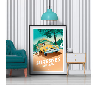 Affiche DOZ Suresnes - Auto-rétro 2023