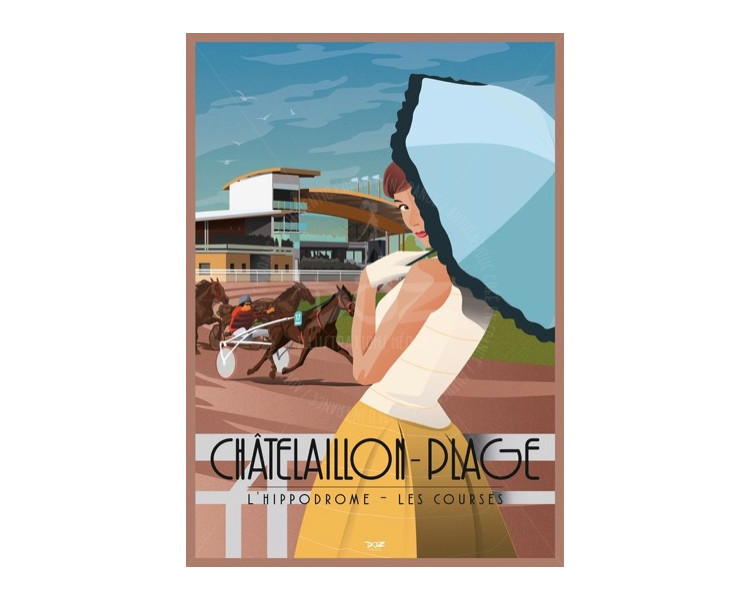 Affiche DOZ Châtelaillon-Plage l'hippodrome